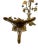 Late 19th Century Antique French Girandoles 1800s in Harvest Motifs, Pair. For Sale - Image 5 of 6