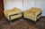 Mid-Century Modern Mid-Century Pair of T-Back “Floating Cube” Lounge Chairs Milo Baughman Style — Circa 1970s For Sale - Image 3 of 18