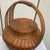 Mid-20th Century Chinese Lidded Bamboo Wedding Basket For Sale - Image 4 of 12
