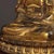 Gilt Bronze Seated Guanyin Bodhisattva Sculpture, Lotus Throne For Sale In Los Angeles - Image 6 of 9