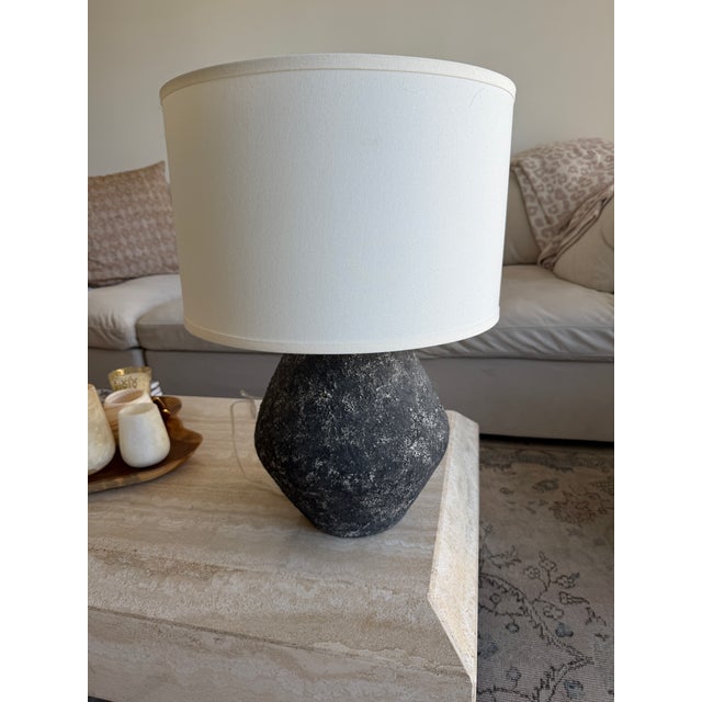 This lamp is one of those rare pieces that immediately grounds a space. This is the kind of lamp you build a room around....