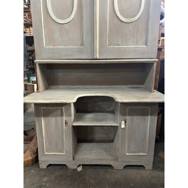 Early 19th Century Swedish Painted Skap Cabinet For Sale - Image 17 of 18