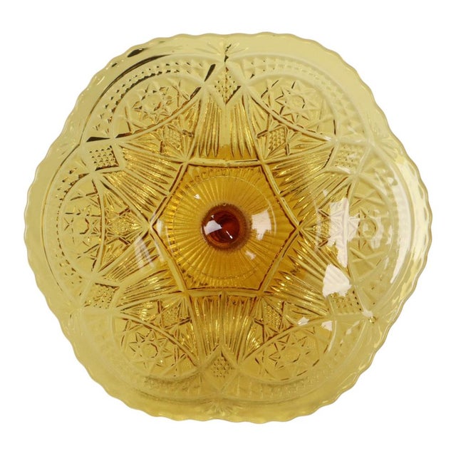 Art Deco Amber Cake Stand, 1930s For Sale - Image 13 of 15