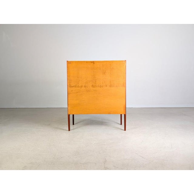 Mid-Century Danish Teak Secretary by Nils Jonsson for HJN Mobler For Sale - Image 9 of 15
