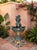 Vintage Neoclassical Bronze Cherub Riding Dolphin Shell Basin Fountain For Sale - Image 12 of 12