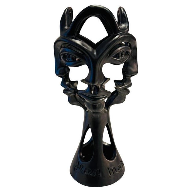 4 Faces Vases from Jean Marais, 1960s For Sale - Image 12 of 12