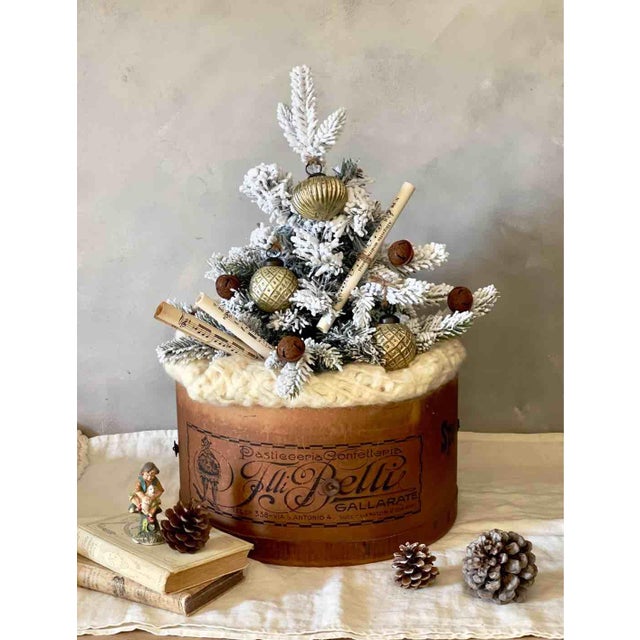 A spectacular and poetic Christmas composition in an exquisitely eclectic and brocante style, conceived as an exclusive...