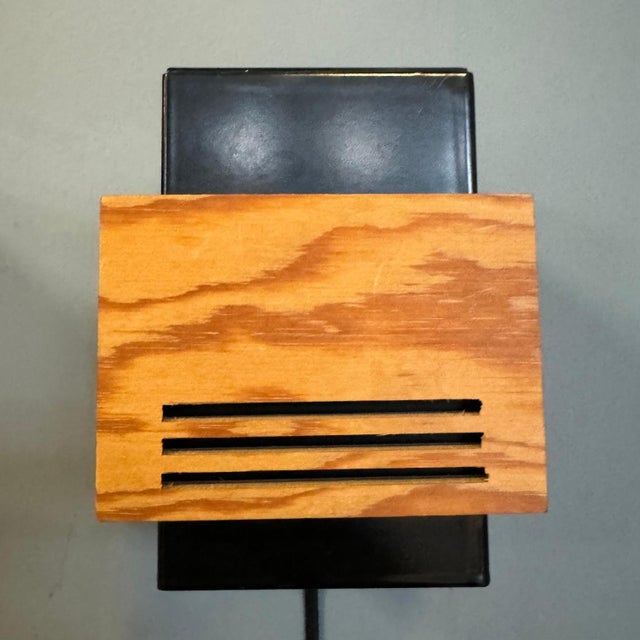 Cubism Wall Lamps attributed to Claus Bolby for Cebo Industri, 1970, Set of 2 For Sale - Image 3 of 15