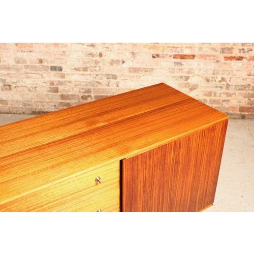 Mid-Century Teak and Rosewood Sideboard with Brass Handles from Wrighton, 1960s For Sale - Image 12 of 14