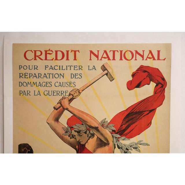 Date: 1920 Size: 31.75 x 45 inches Artist: Lelong, Rene As in most countries during the first and second world wars,...