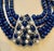 700Ct Sapphire Bead Necklace with cabochon & Diamond Center & Diamond Spacer 18K For Sale In New York - Image 6 of 18