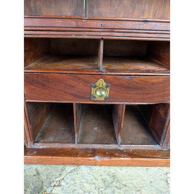 Early 20th-Century Desktop Specimen & Document Cabinet With Working Key For Sale - Image 16 of 18
