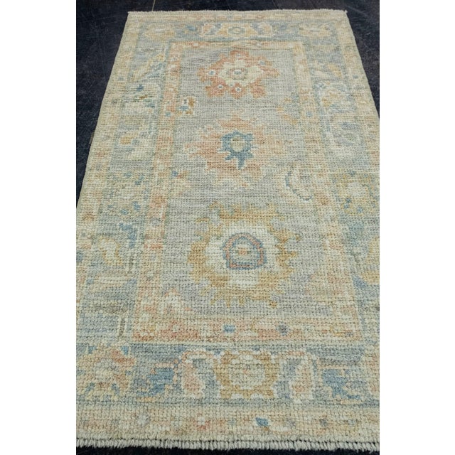 Turkish Oushak Rug 1'9" x 3'3" #17324 Explore a curated collection of hallway runners, wool rugs, and handmade...