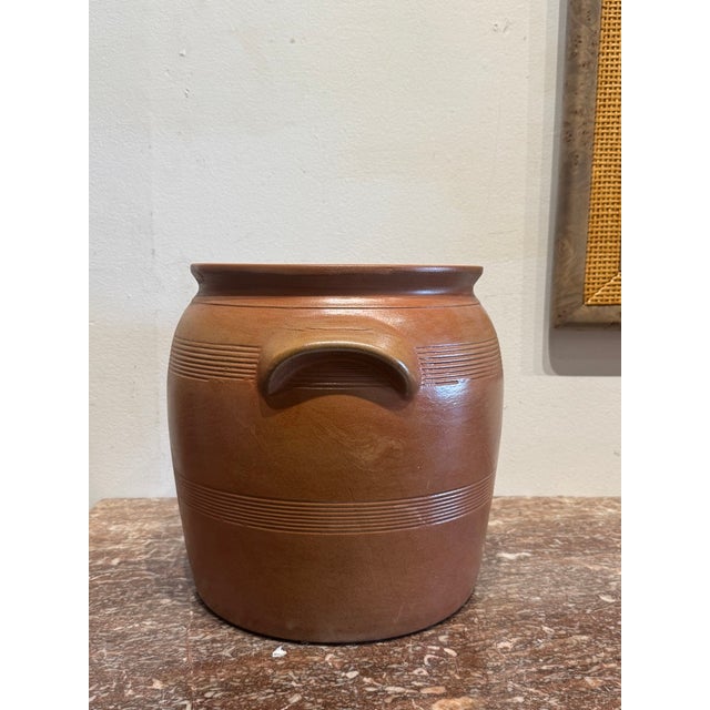 French Grès De Bonny French Ceramic Planter For Sale - Image 3 of 8