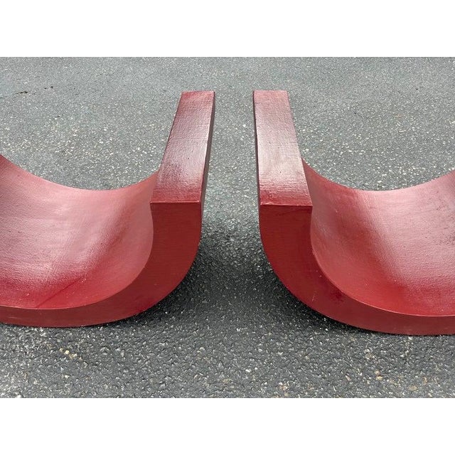 Karl Springer Style Grass Cloth Waterfall Console Table For Sale - Image 16 of 18