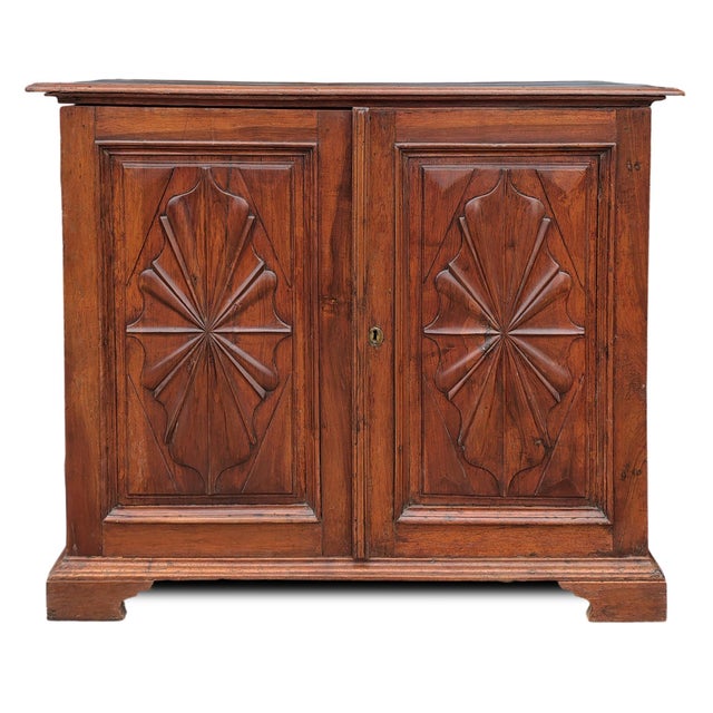 Italian Piedmontese Walnut Sideboard For Sale - Image 11 of 11
