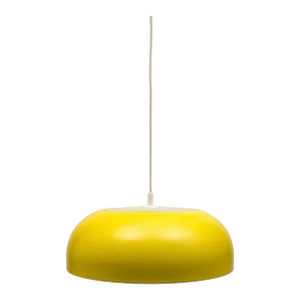 Vintage Bright Yellow Pendant Lamp