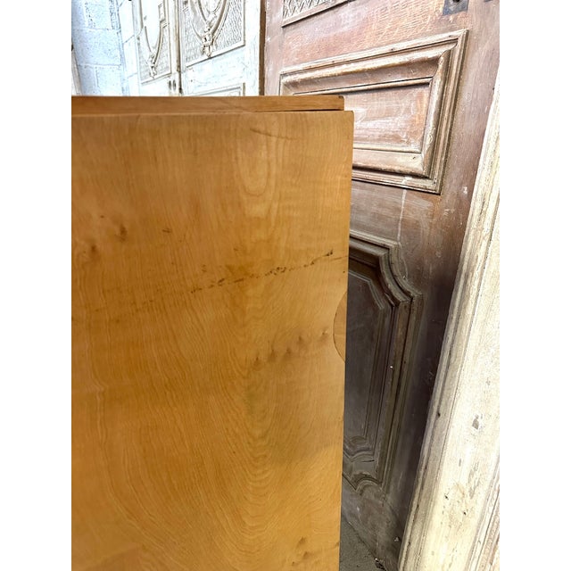 Yellow French Sideboard in Sycamore Veneer, 1940s For Sale - Image 8 of 13