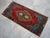 1960s Vintage Hand Knotted Small Turkish Rug, Entryway Decor, Bath Mat, Kitchen Bedside Rug 2x3 Ft Approx For Sale - Image 11 of 14