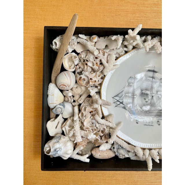 Nautical Mariner’s Reliquary — Rörstrand Porcelain Ship Assemblage For Sale - Image 3 of 5