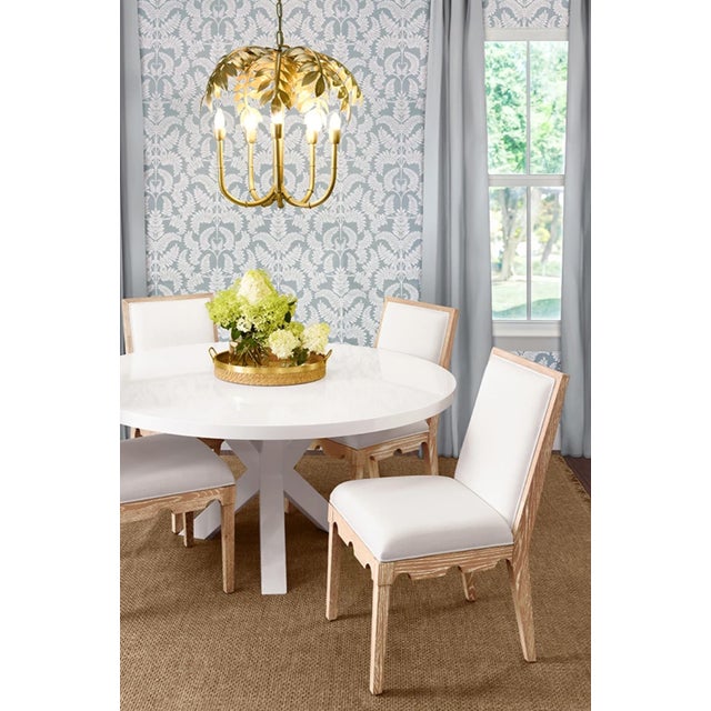 New special order item. Not vintage. Introducing the Lanister cerused oak Dining Chair! This beautiful square back dining...