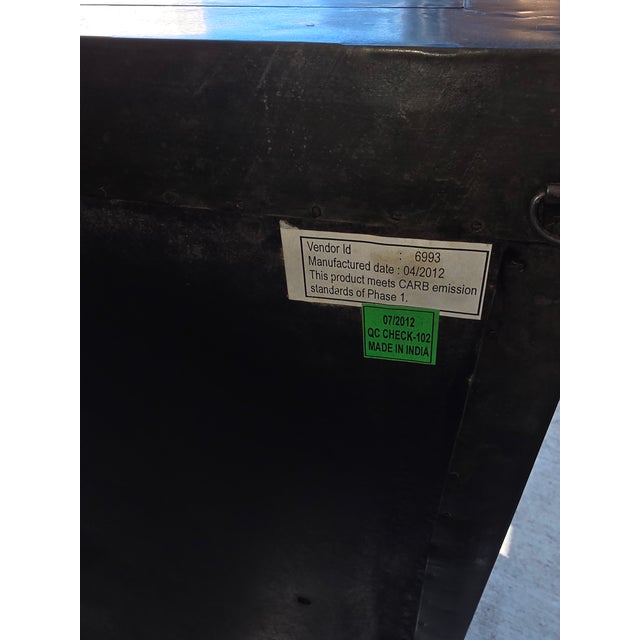 Zinc Clad Dresser From Restoration Hardware For Sale In San Antonio - Image 6 of 14
