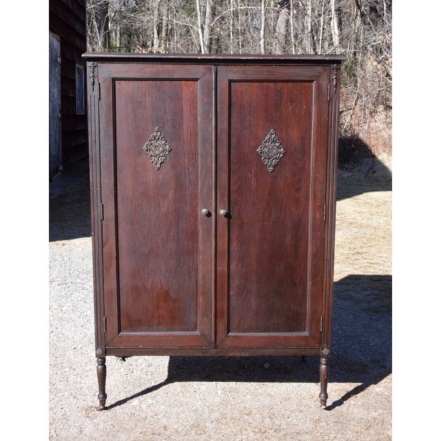 Vintage Chifferobe Wardrobe Armoire Hall Foyer Coat Closet Chairish