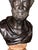 Metal Late 19th C. Italian Bronze Busts of Heraclitus & Archytas on Marble Pedestals - Set of 2 For Sale - Image 7 of 10
