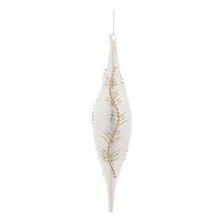Large Glass Ornament Set (Set of 6) For Sale