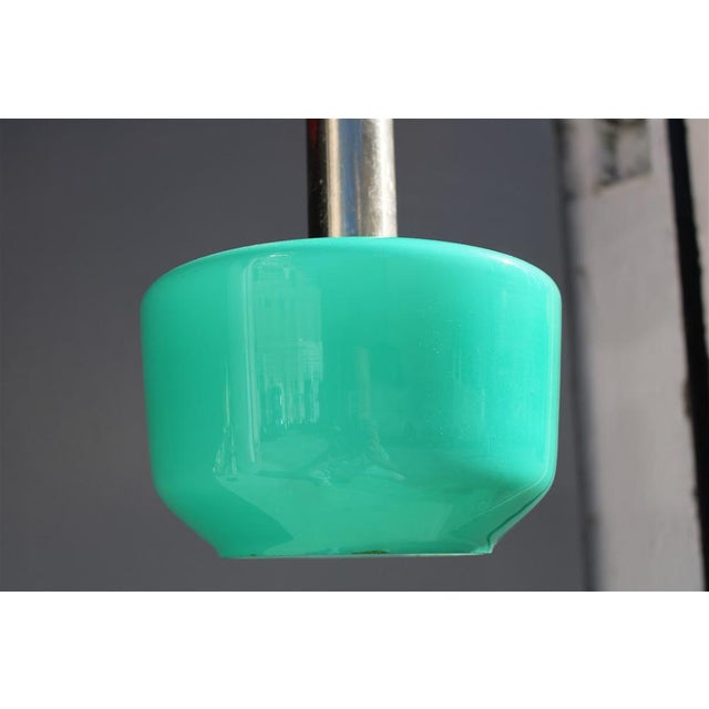 Italian Multicolor Suspension Light from Vistosi, 1950s For Sale - Image 4 of 17
