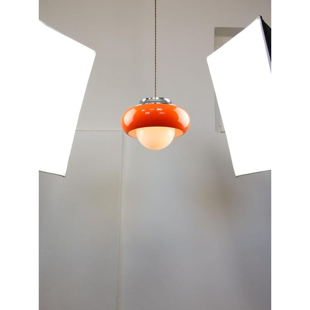 Diameter of this lamp is 35cm compared to the more rare 50cm version (lamp in yellow colour). total height of the lamp is...