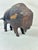 Late 20th Century Vintage Hand Carved Ironwood Buffalo Figurine For Sale - Image 5 of 6