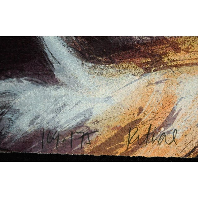 1990s Larry Fodor Ritual Art Original Signed Serigraph Le #D Artwork Art Submit Offer! For Sale - Image 4 of 5