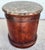 Henredon Style Marble Drum Table For Sale - Image 10 of 11