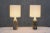 Table Lamps with Dotted Relief Structure from PM Keramik, Denmark, 1960s, Set of 2 For Sale - Image 9 of 14