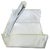 Transparent Vintage Sculptural Lucite Cocktail Napkin Holder With Curved Swing Arm For Sale - Image 8 of 11