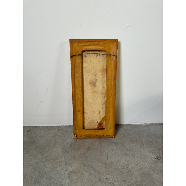 70's Vintage Heavy Impasto Floral Still Life Oil Painting, Framed For Sale - Image 10 of 10