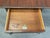 Wood Vintage Mahogany Drop Leaf Entry Table | Federal Style Pedestal Side Table For Sale - Image 7 of 7