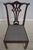 Age: Approx: 20 Years Old Details: Solid Mahogany Black & White Geometric Print Upholstery Fine Carved Details High...