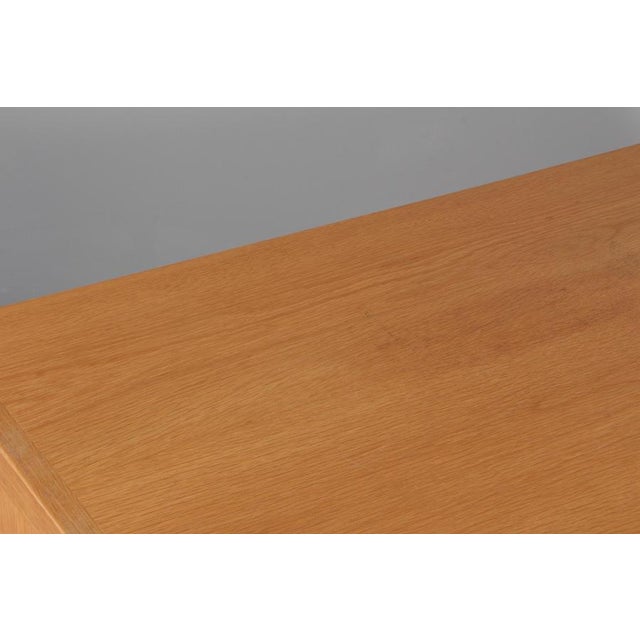 BM57 Sideboard in Oak and Brass by Børge Mogensen for Lauritsen & Søn, 1960s For Sale - Image 10 of 11