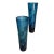 Vintage Fenton International “Blue Odyssey” Art Glass Vases-a Pair. For Sale