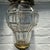 1920s French Gilt Bronze and Facted Glass Lantern For Sale - Image 4 of 12