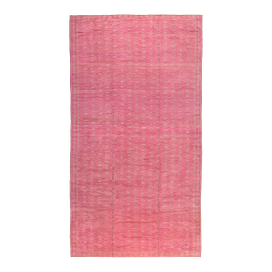 Rare Bright Pink 20th Century Afghan, 12'2'' X 22'2''