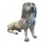 Rare French Faience Dog, Late 19th/Early 20th Century For Sale