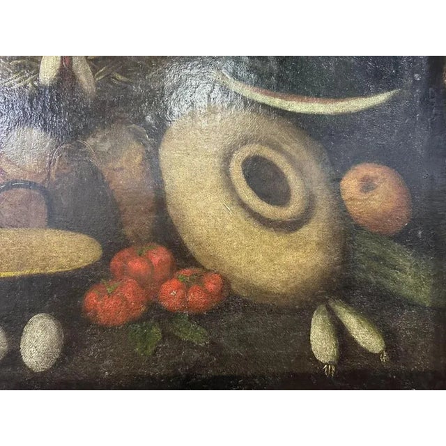 Baroque Spanish School Artist, Still Life, 17th Century, Oil on Canvas, Framed For Sale - Image 3 of 9