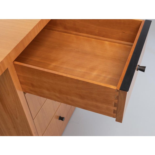 Modernist Maple Desk by Dick Russell for Ray Leigh, 1980s For Sale - Image 12 of 18
