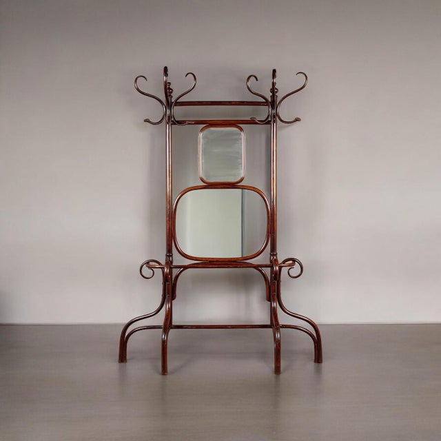 Bentwood Hallstand from Fischel, 1900s For Sale - Image 10 of 10