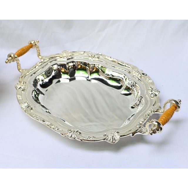 Silver Plate Food Warmer, Sheffield For Sale - Image 12 of 17