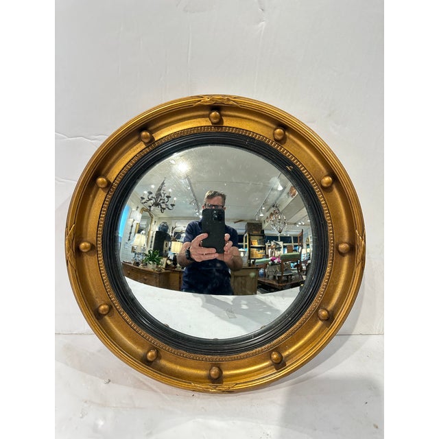 Vintage Convex Mirror Chairish