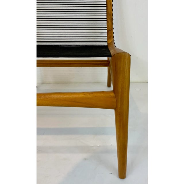 Modern Diablo Teak Lounge Chairs Pair For Sale - Image 4 of 9
